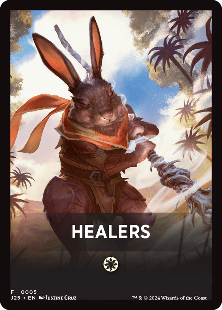 Healers Theme Card [Foundations Jumpstart Front Cards] | Tacoma Games