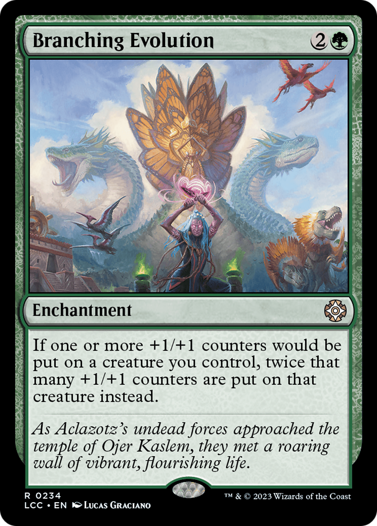 Branching Evolution [The Lost Caverns of Ixalan Commander] | Tacoma Games