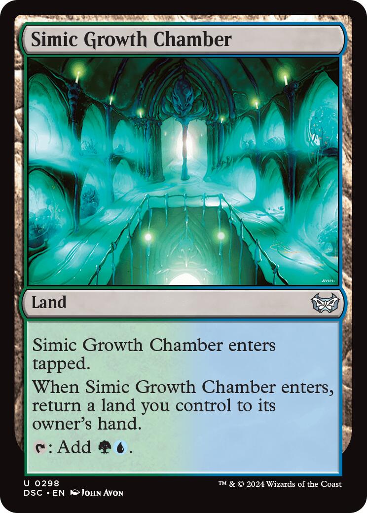 Simic Growth Chamber [Duskmourn: House of Horror Commander] | Tacoma Games