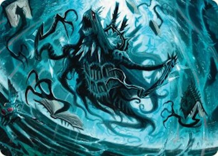 Overlord of the Floodpits Art Card [Duskmourn: House of Horror Art Series] | Tacoma Games