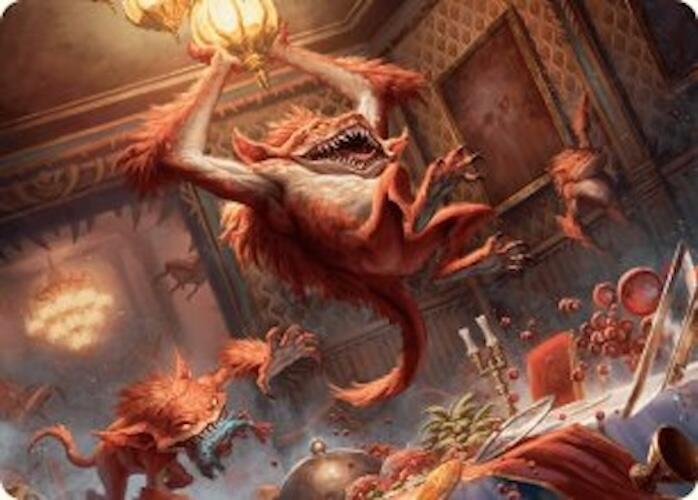 Midnight Mayhem Art Card [Duskmourn: House of Horror Art Series] | Tacoma Games
