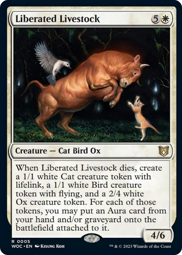 Liberated Livestock [Wilds of Eldraine Commander] | Tacoma Games