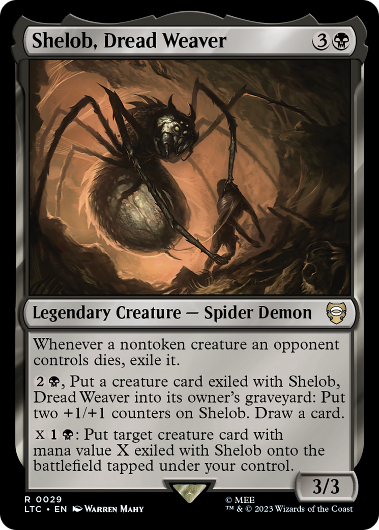 Shelob, Dread Weaver [The Lord of the Rings: Tales of Middle-Earth Commander] | Tacoma Games