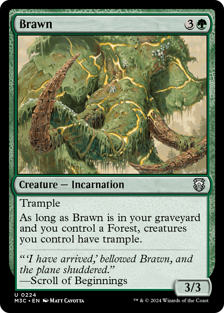 Brawn [Modern Horizons 3 Commander] | Tacoma Games