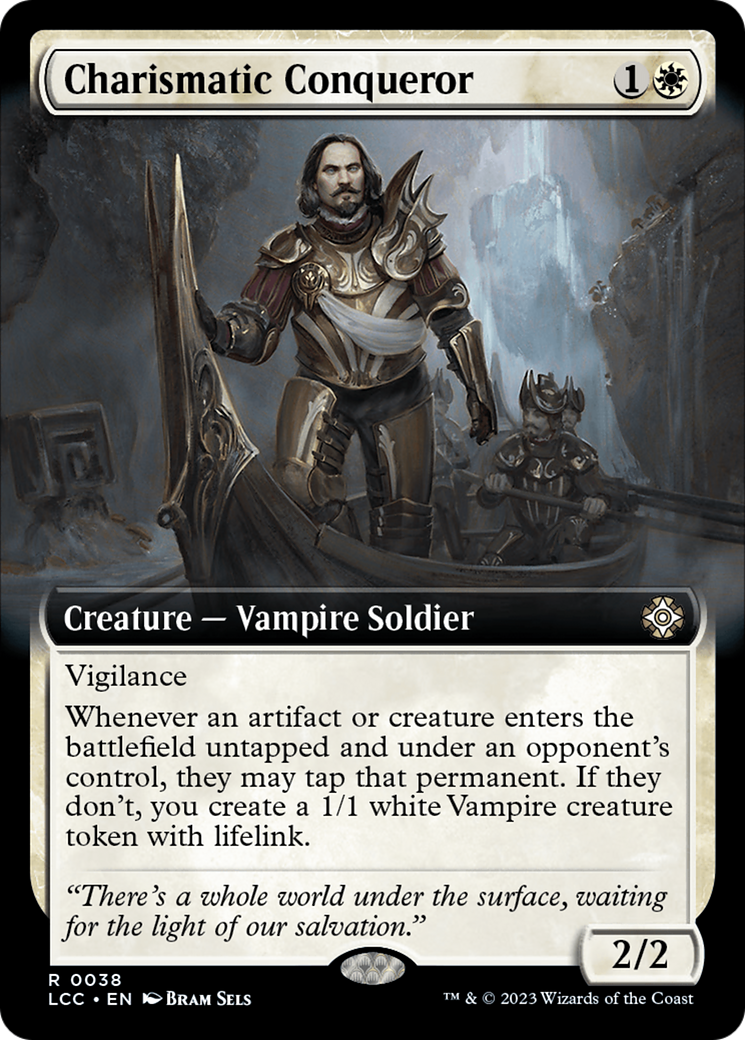 Charismatic Conqueror (Extended Art) [The Lost Caverns of Ixalan Commander] | Tacoma Games
