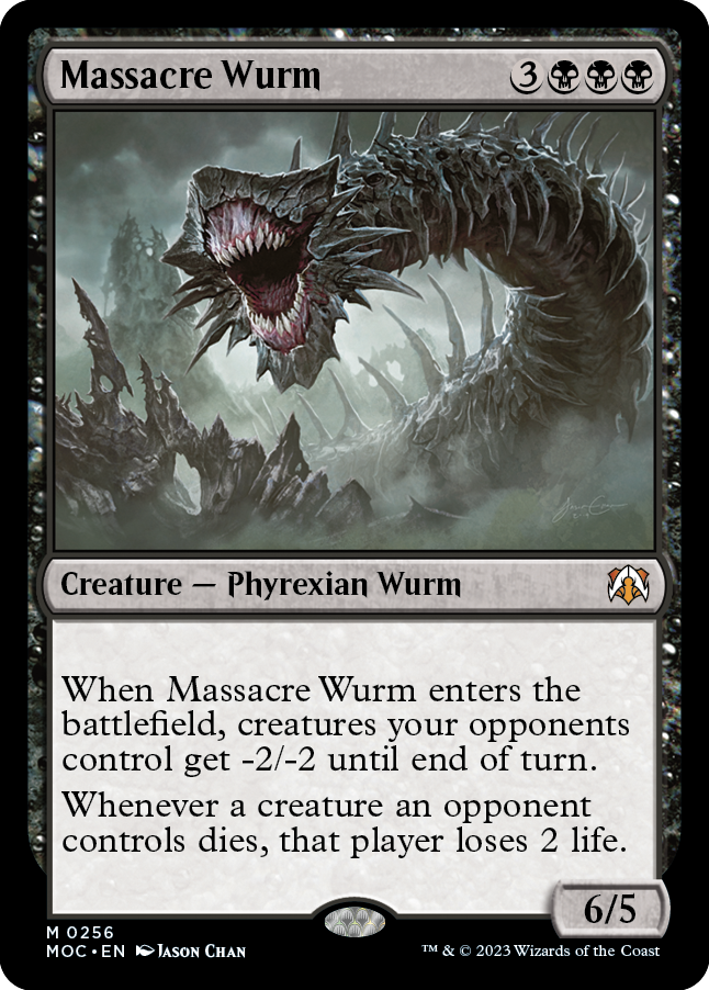 Massacre Wurm [March of the Machine Commander] | Tacoma Games