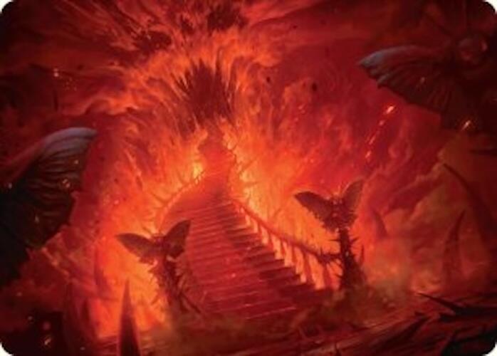 Mountain Art Card [Duskmourn: House of Horror Art Series] | Tacoma Games