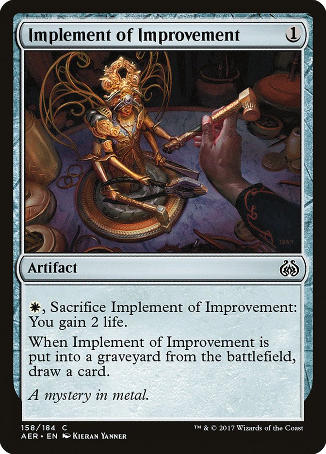 Implement of Improvement [Aether Revolt] | Tacoma Games
