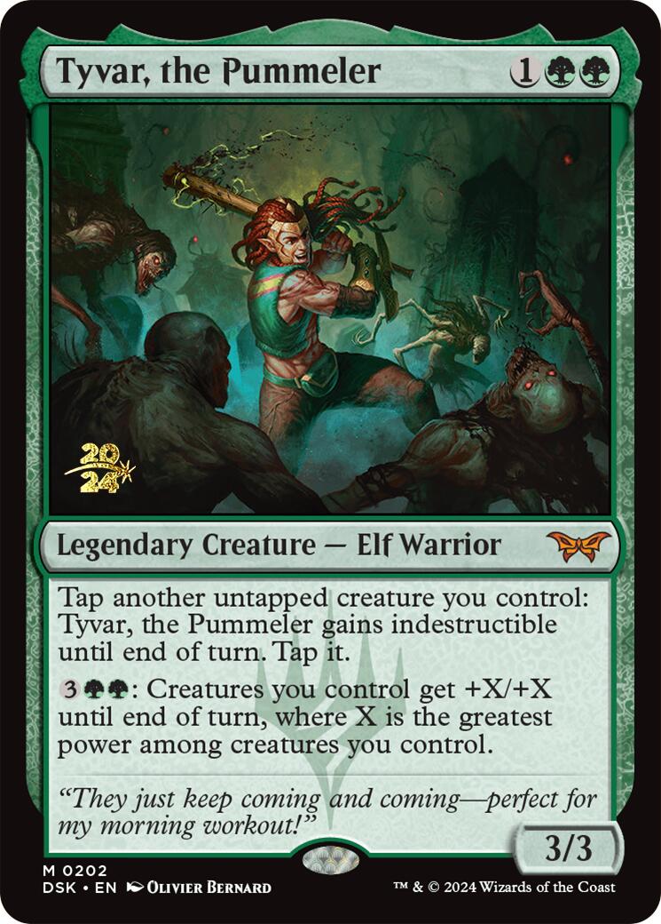 Tyvar, the Pummeler [Duskmourn: House of Horror Prerelease Promos] | Tacoma Games