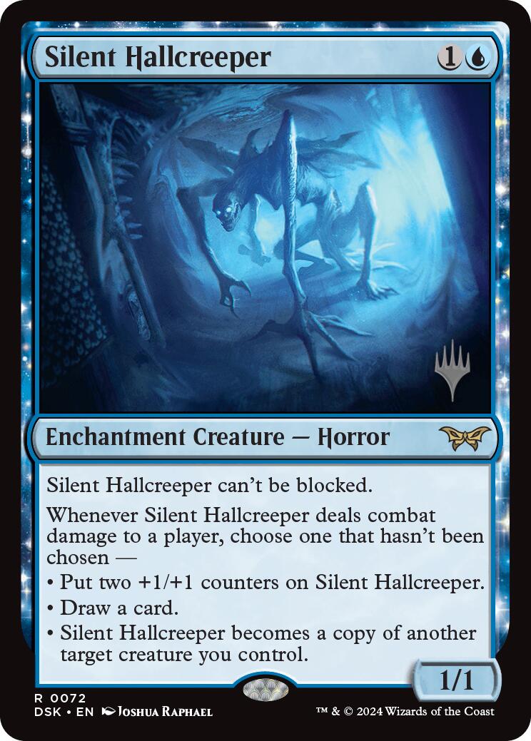 Silent Hallcreeper [Duskmourn: House of Horror Promos] | Tacoma Games