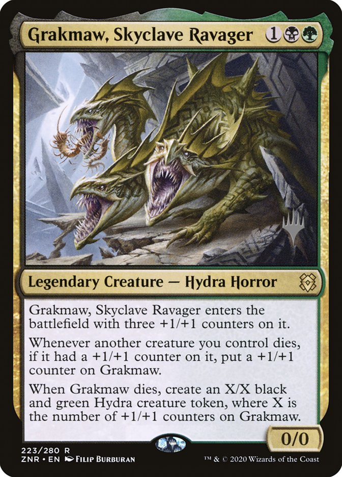Grakmaw, Skyclave Ravager (Promo Pack) [Zendikar Rising Promos] | Tacoma Games
