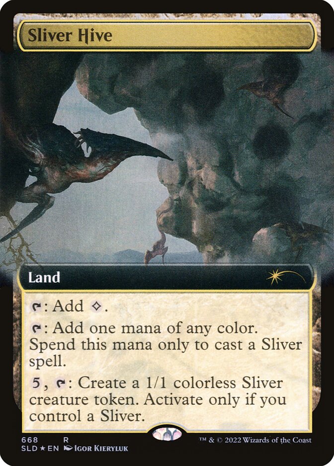 Sliver Hive (Extended Art) [Secret Lair Drop Promos] | Tacoma Games