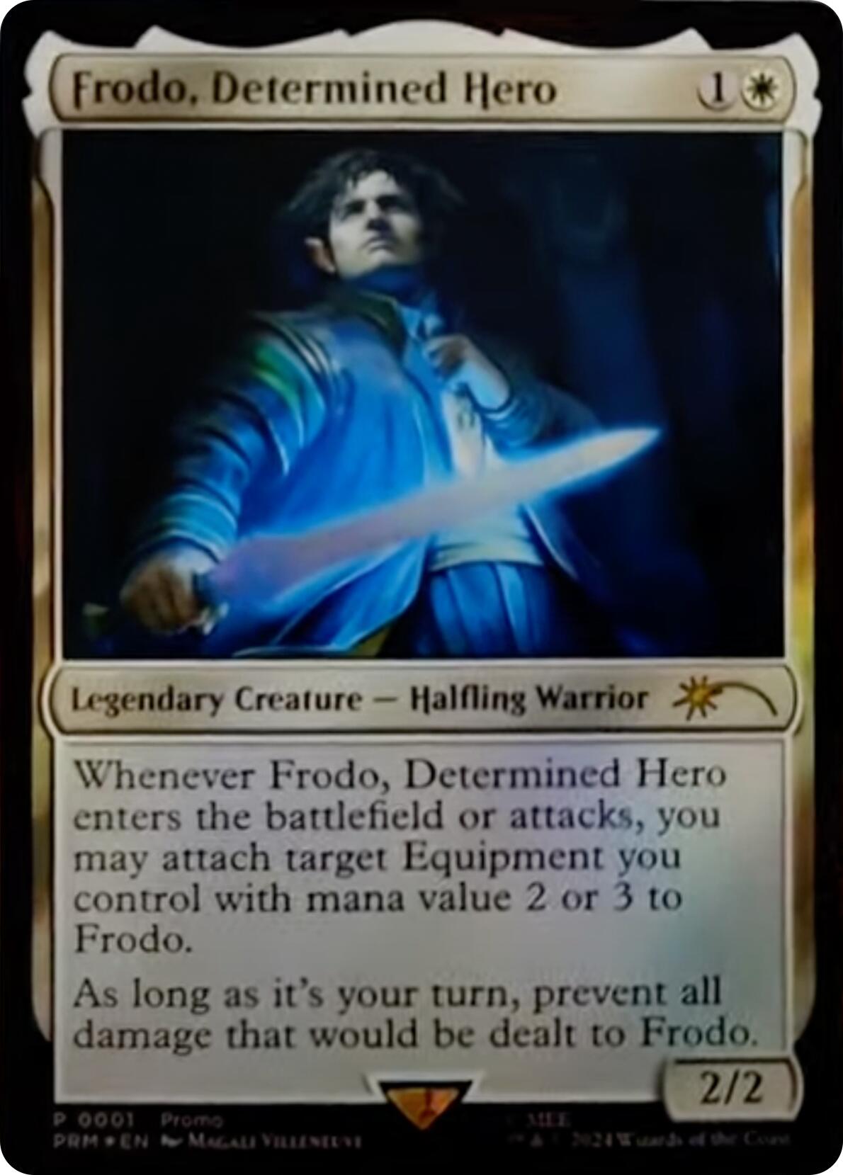 Frodo, Determined Hero [Resale Promos] | Tacoma Games