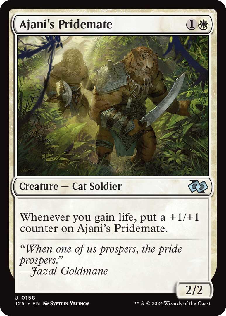 Ajani's Pridemate [Foundations Jumpstart] | Tacoma Games