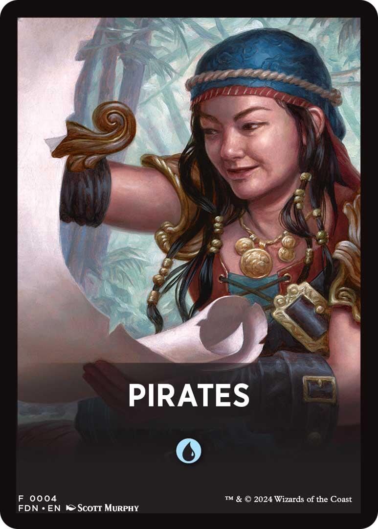 Pirates Theme Card [Foundations Tokens] | Tacoma Games