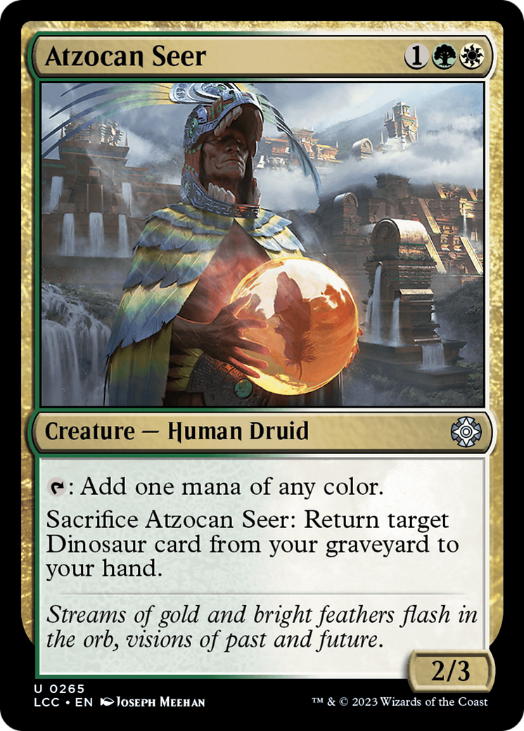 Atzocan Seer [The Lost Caverns of Ixalan Commander] | Tacoma Games