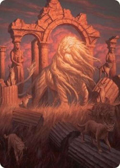 Arahbo, the First Fang Art Card (26/54) [Foundations Art Series] | Tacoma Games