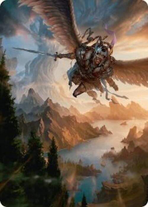 Youthful Valkyrie Art Card (28/54) [Foundations Art Series] | Tacoma Games