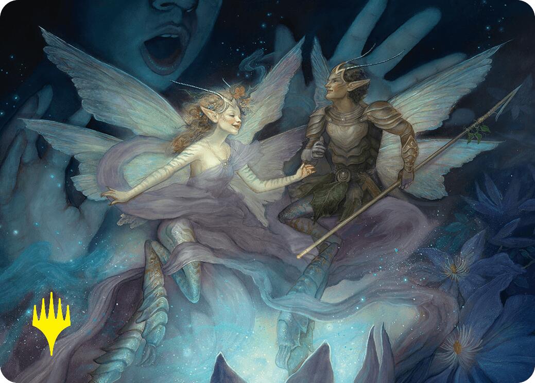 Faebloom Trick Art Card (6/54) (Gold-Stamped Signature) [Foundations Art Series] | Tacoma Games