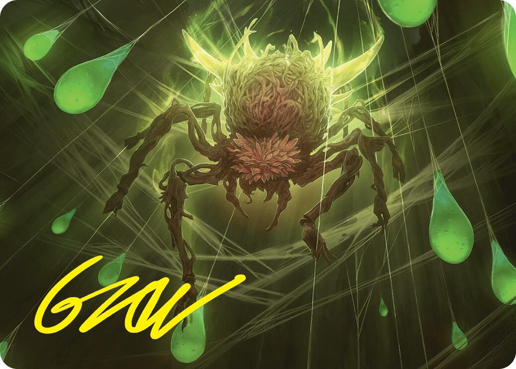 Spinner of Souls Art Card (13/54) (Gold-Stamped Signature) [Foundations Art Series] | Tacoma Games