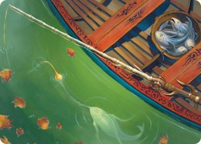 Fishing Pole Art Card (18/54) [Foundations Art Series] | Tacoma Games