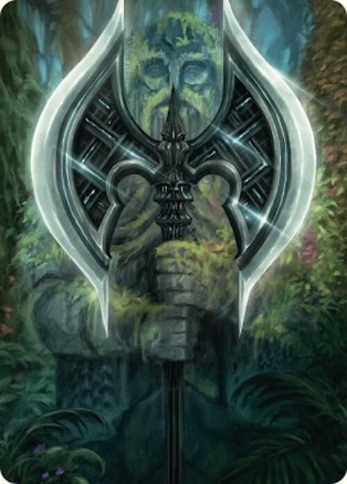 Leyline Axe Art Card (49/54) [Foundations Art Series] | Tacoma Games