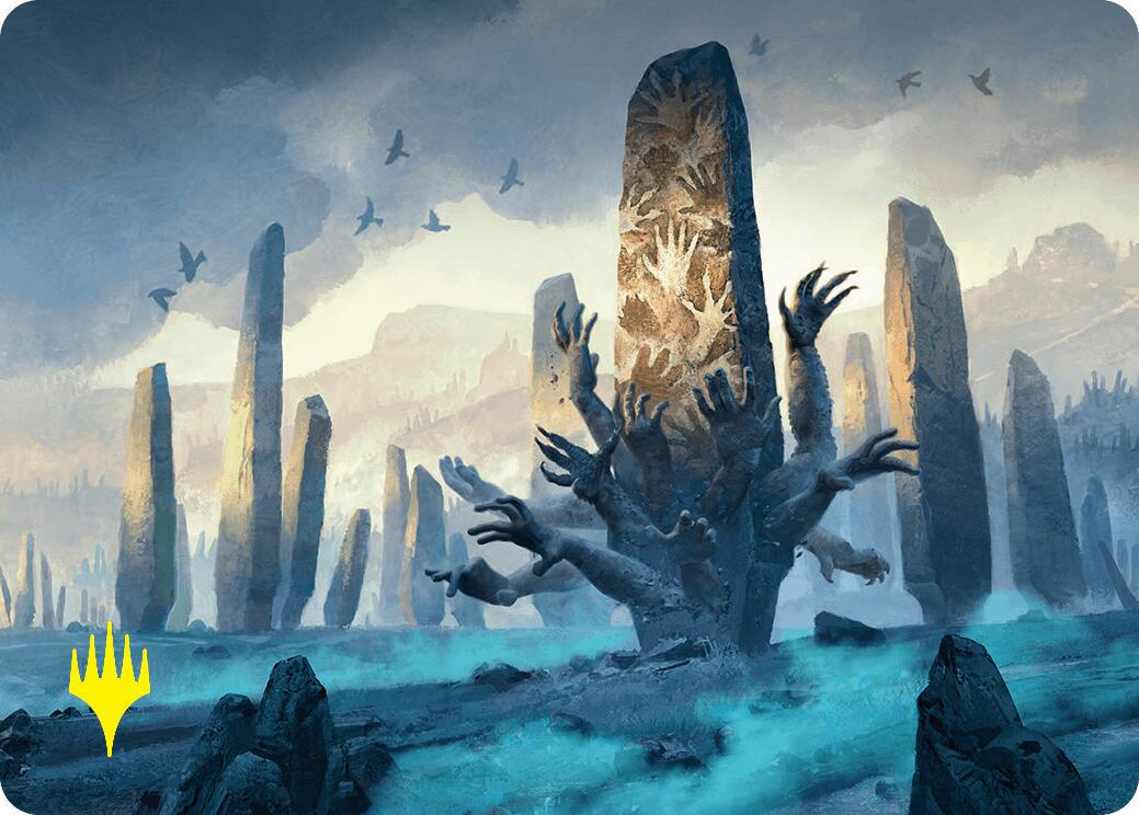 Soulstone Sanctuary Art Card (19/54) (Gold-Stamped Signature) [Foundations Art Series] | Tacoma Games