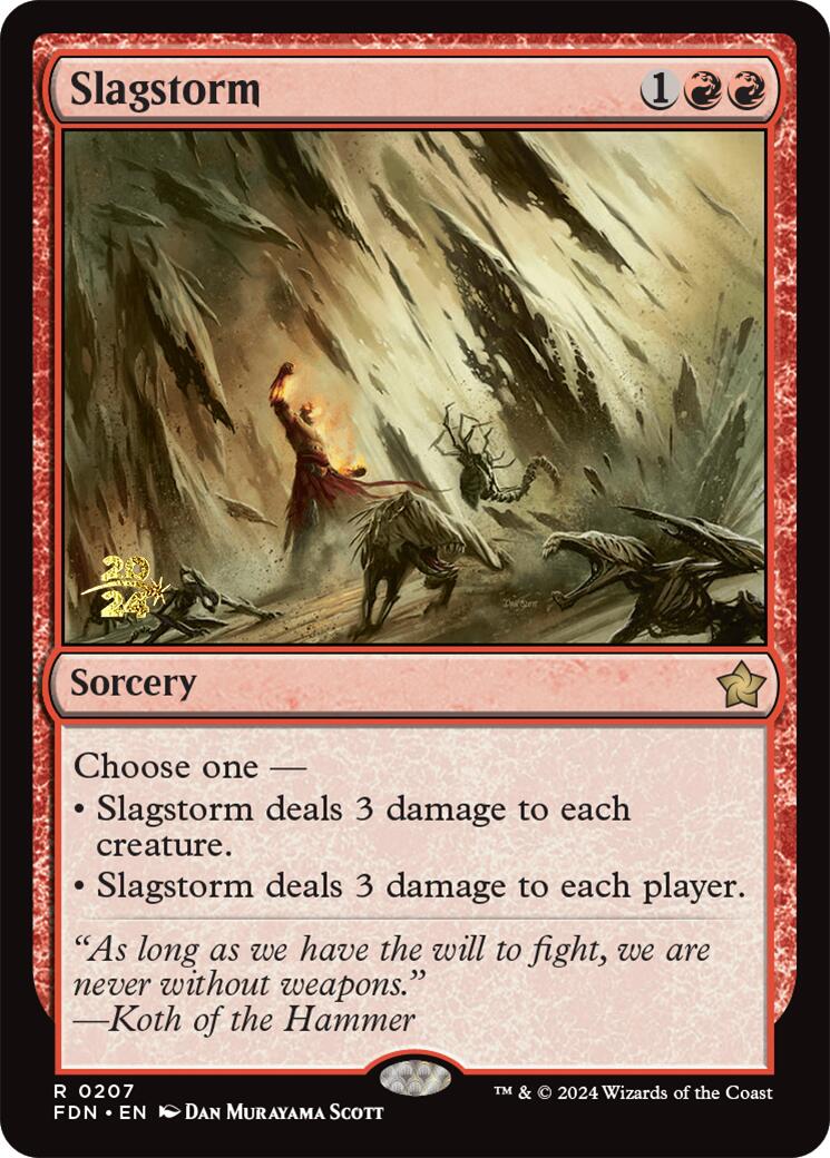 Slagstorm [Foundations Prerelease Promos] | Tacoma Games