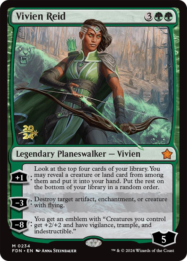 Vivien Reid [Foundations Prerelease Promos] | Tacoma Games