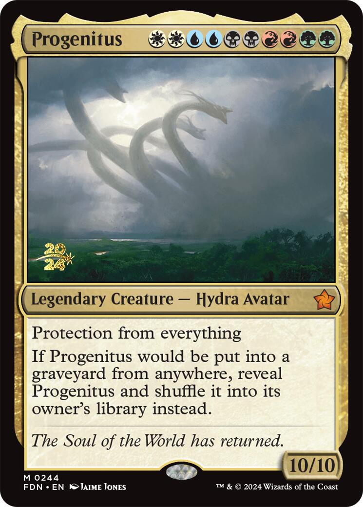 Progenitus [Foundations Prerelease Promos] | Tacoma Games