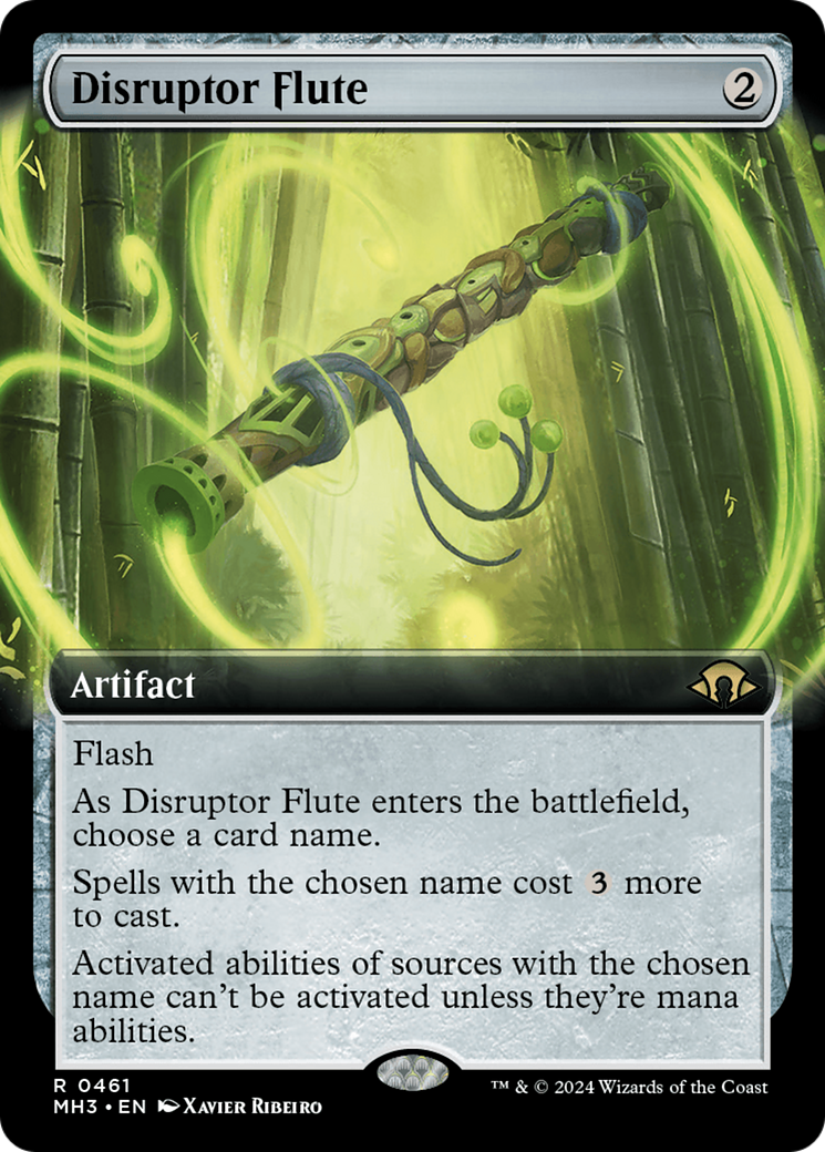 Disruptor Flute (Extended Art) [Modern Horizons 3] | Tacoma Games