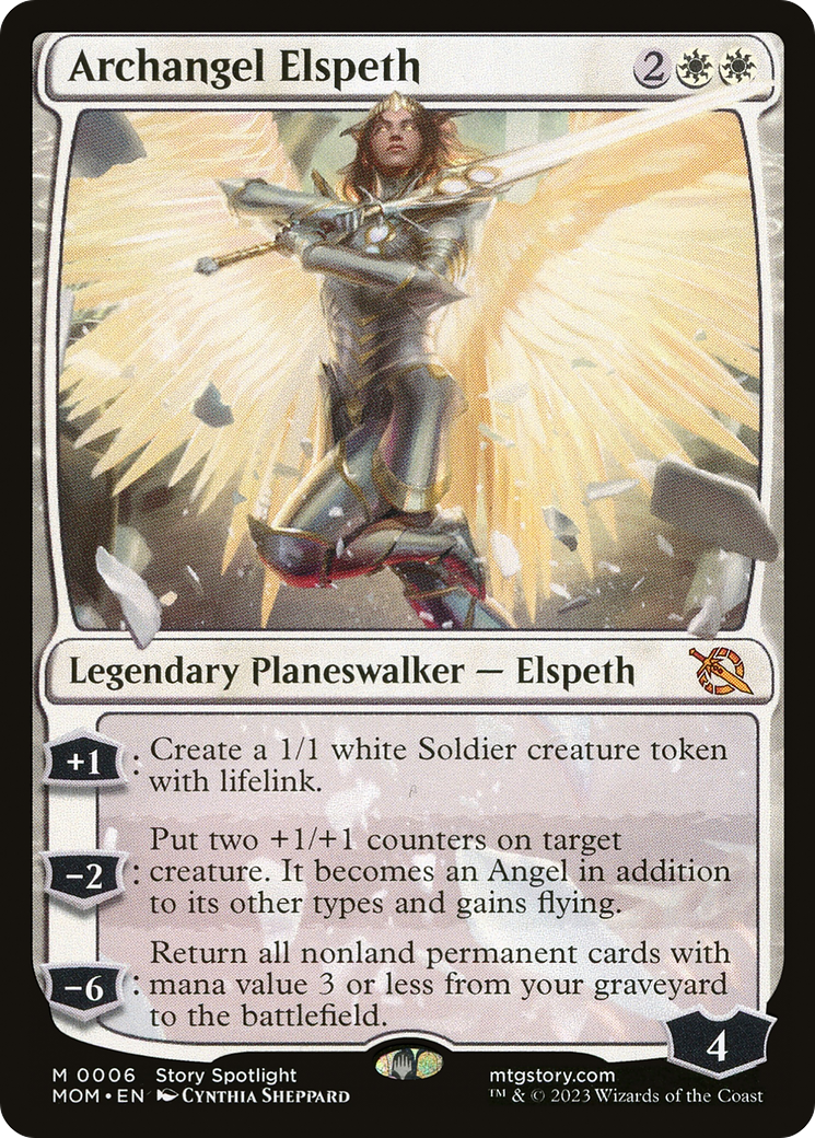 Archangel Elspeth [March of the Machine] | Tacoma Games