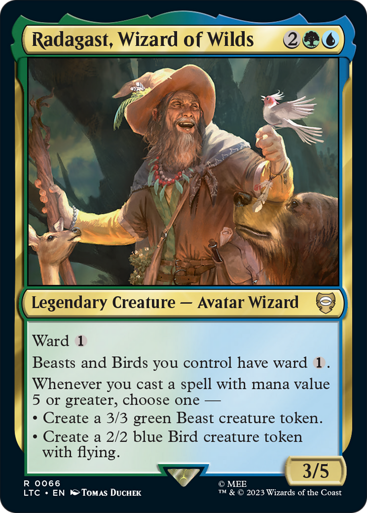 Radagast, Wizard of Wilds [The Lord of the Rings: Tales of Middle-Earth Commander] | Tacoma Games