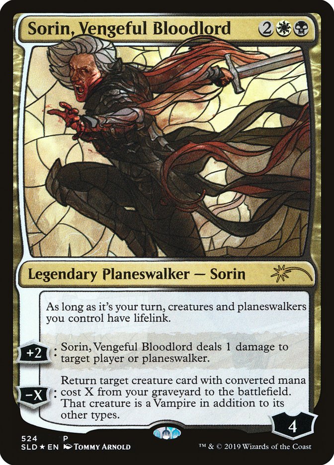 Sorin, Vengeful Bloodlord (Stained Glass) [Secret Lair Drop Promos] | Tacoma Games