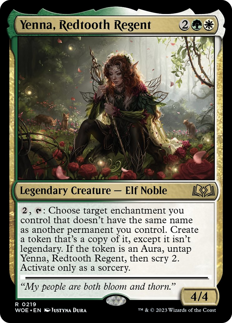 Yenna, Redtooth Regent [Wilds of Eldraine] | Tacoma Games