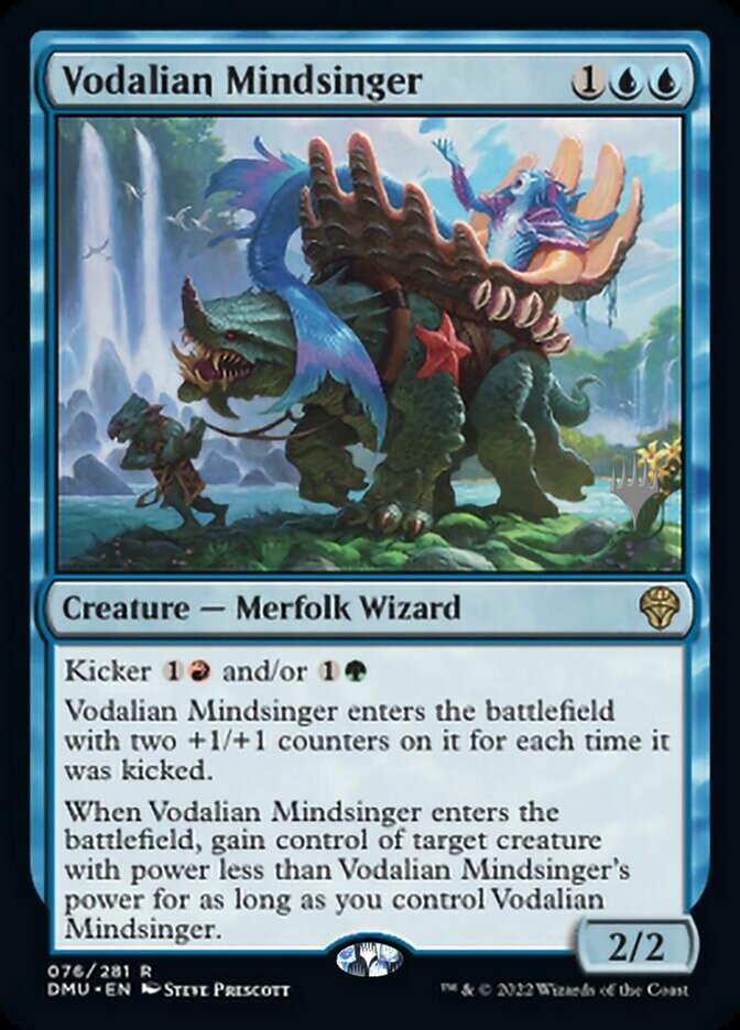 Vodalian Mindsinger (Promo Pack) [Dominaria United Promos] | Tacoma Games