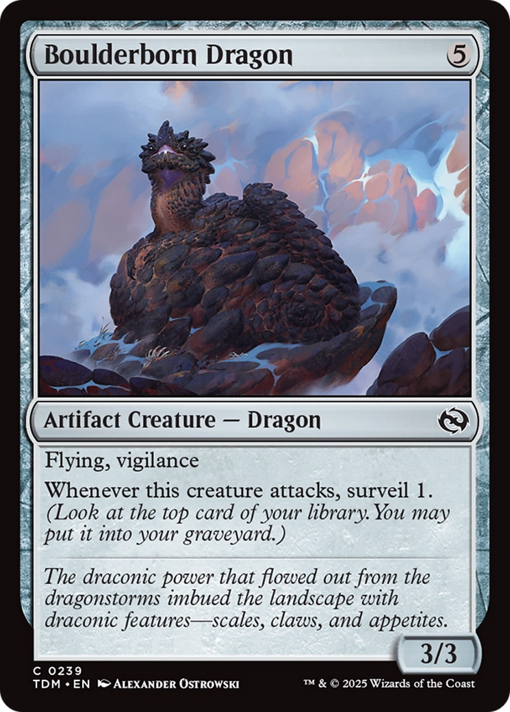 Boulderborn Dragon [Tarkir: Dragonstorm] | Tacoma Games