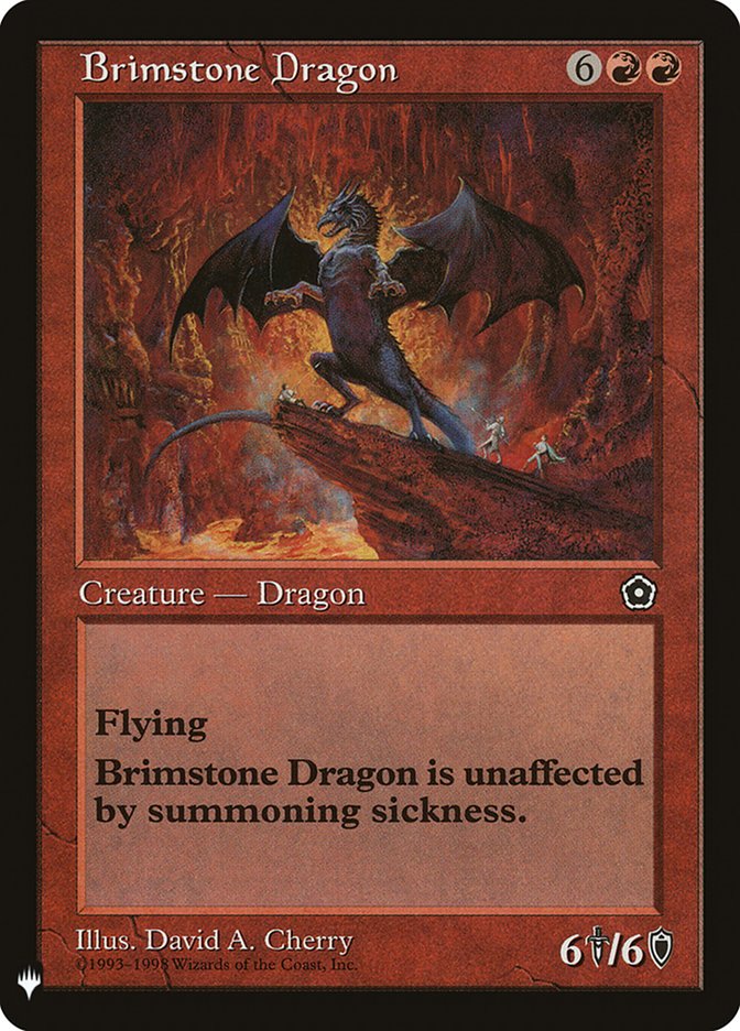 Brimstone Dragon [Mystery Booster] | Tacoma Games