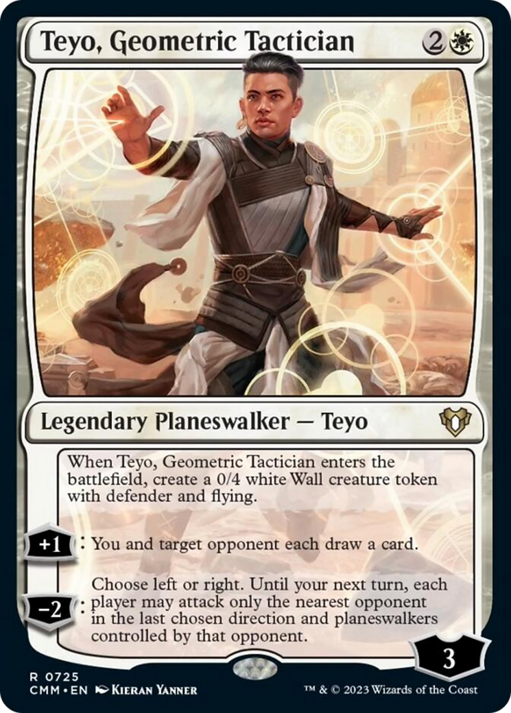 Teyo, Geometric Tactician [Commander Masters] | Tacoma Games