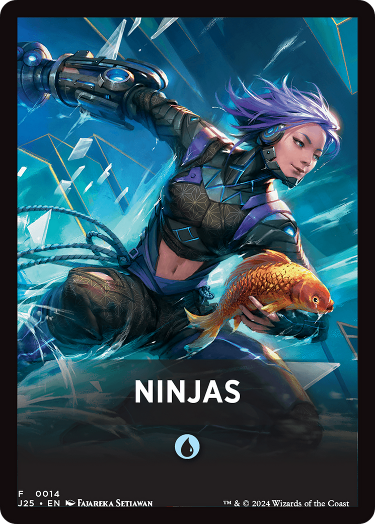 Ninjas Theme Card [Foundations Jumpstart Front Cards] | Tacoma Games