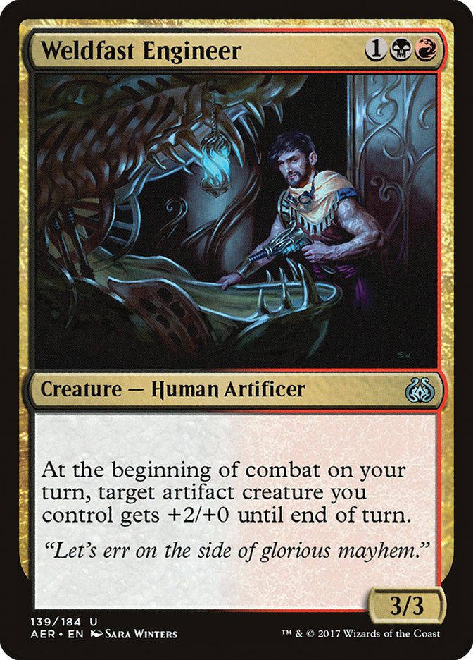 Weldfast Engineer [Aether Revolt] | Tacoma Games