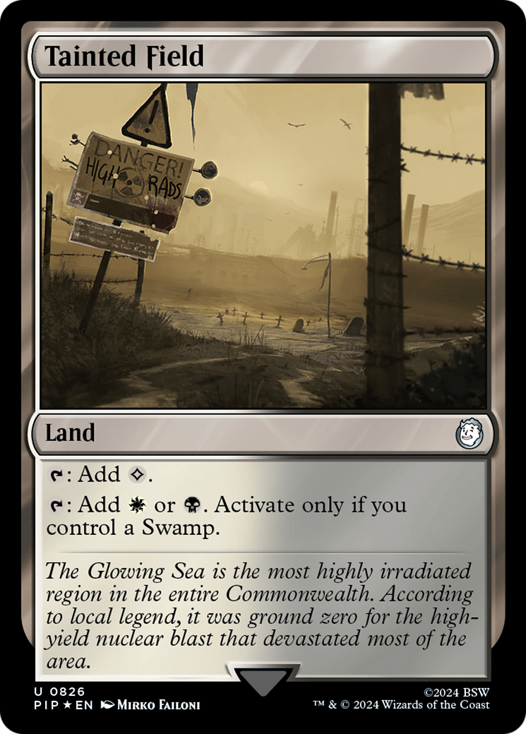 Tainted Field (Surge Foil) [Fallout] | Tacoma Games