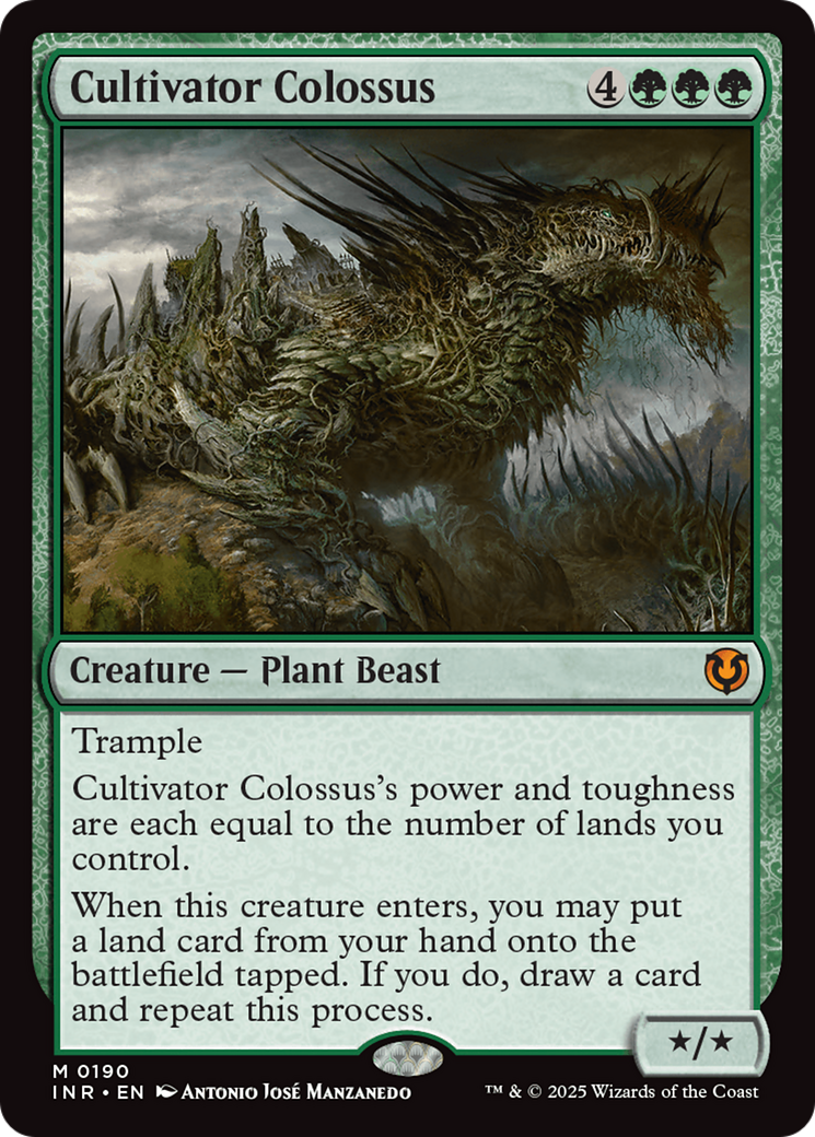 Cultivator Colossus [Innistrad Remastered] | Tacoma Games