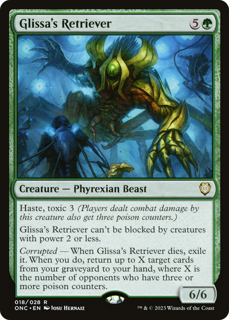 Glissa's Retriever [Phyrexia: All Will Be One Commander] | Tacoma Games