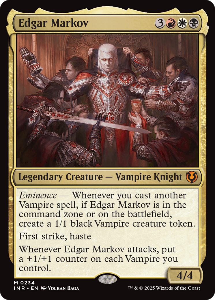 Edgar Markov [Innistrad Remastered] | Tacoma Games