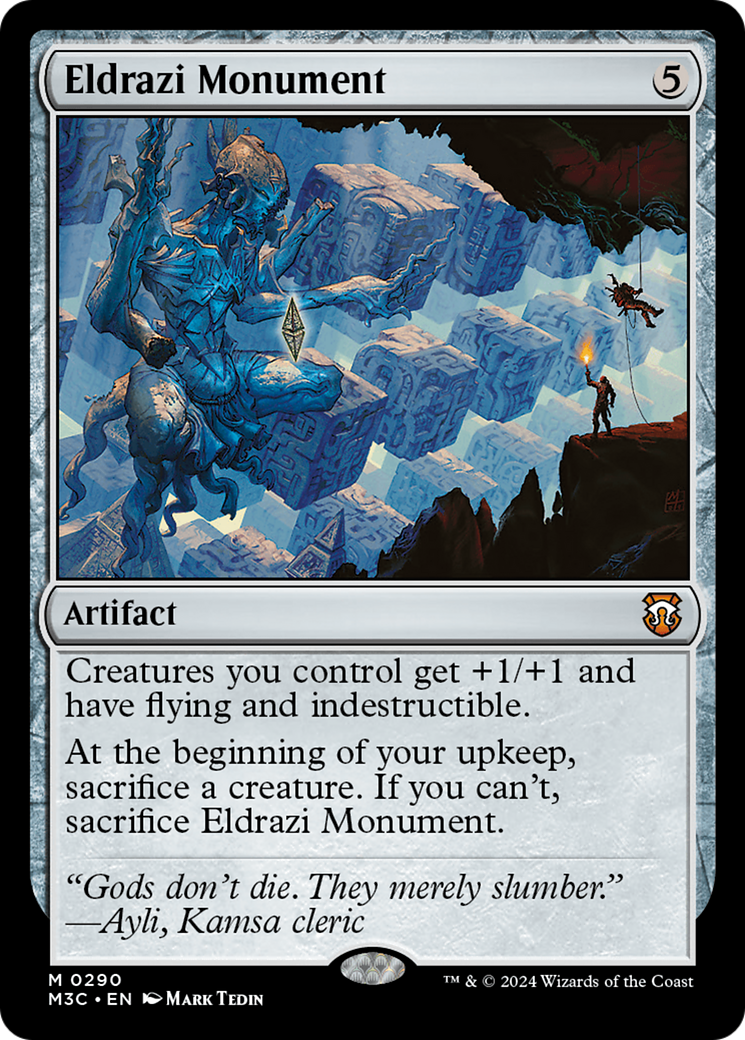 Eldrazi Monument (Ripple Foil) [Modern Horizons 3 Commander] | Tacoma Games