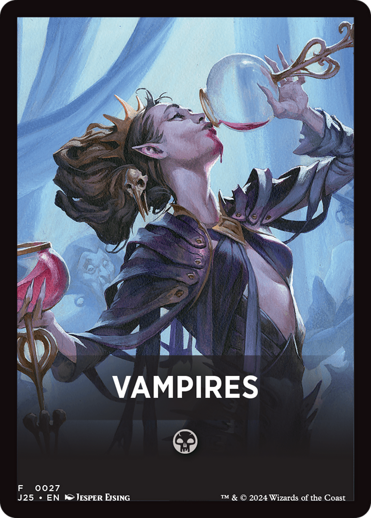 Vampires Theme Card [Foundations Jumpstart Front Cards] | Tacoma Games