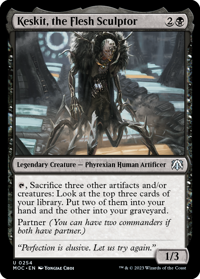Keskit, the Flesh Sculptor [March of the Machine Commander] | Tacoma Games