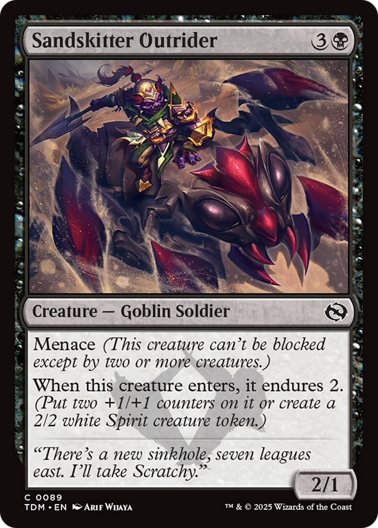 Sandskitter Outrider [Tarkir: Dragonstorm] | Tacoma Games