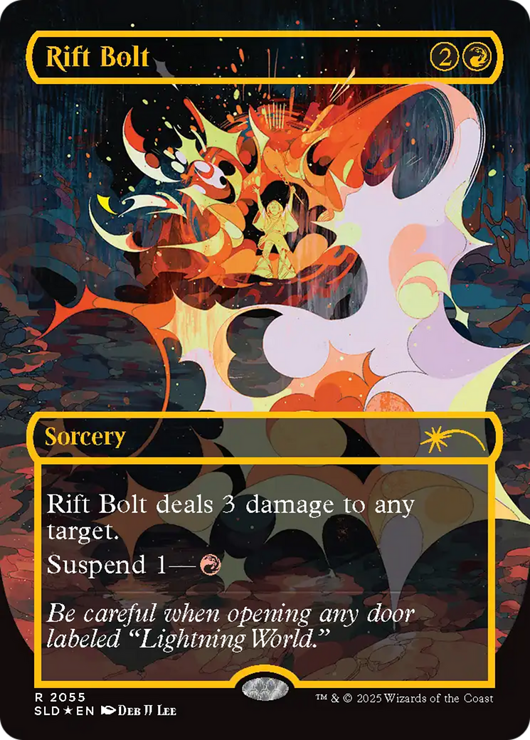 Rift Bolt (2055) (Raised Foil) [Secret Lair Drop Series] | Tacoma Games